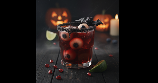 Blood Moon Halloween Kava Mocktail 