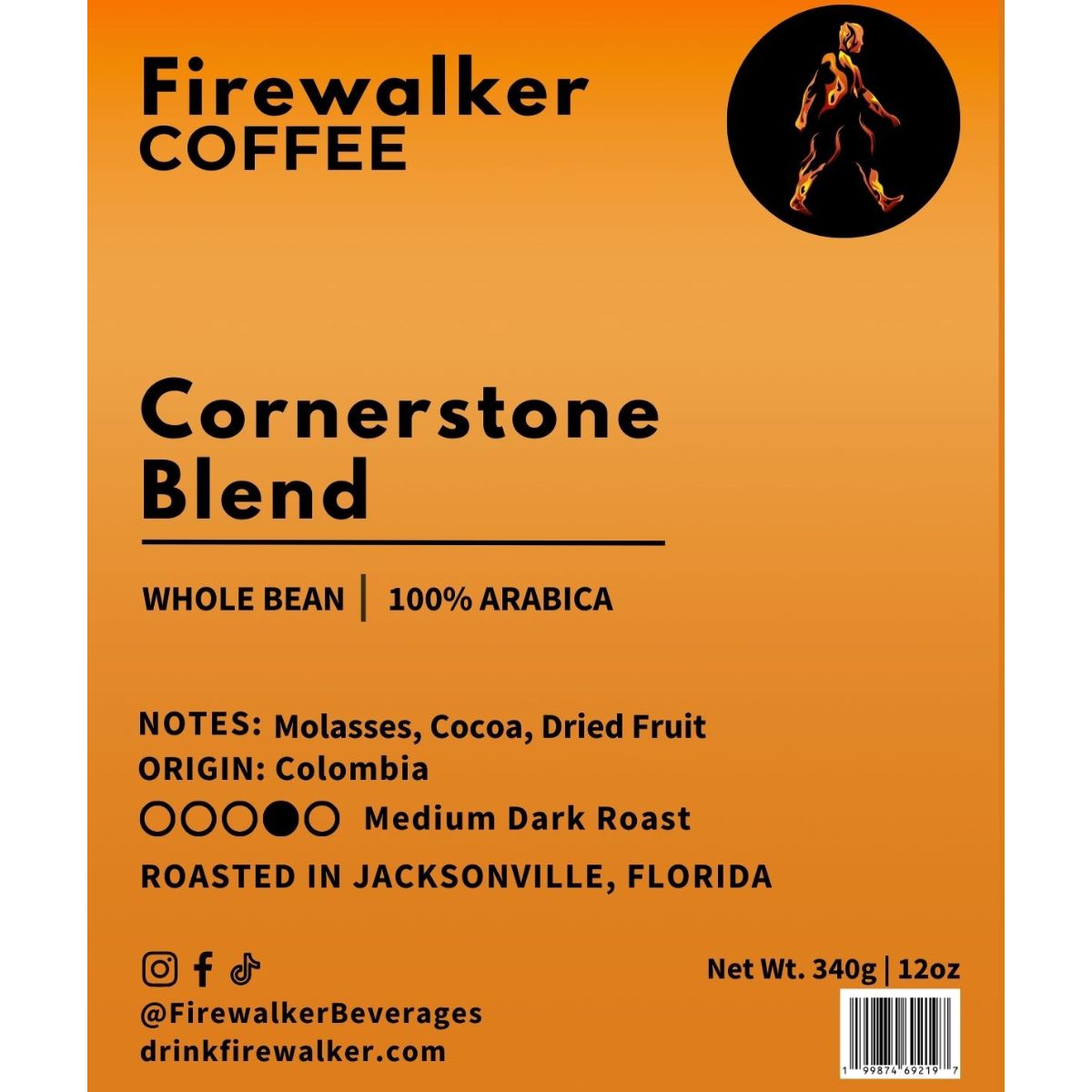Forewalker Firewalker Cornerstone Colombian Coffee – Art of Kava