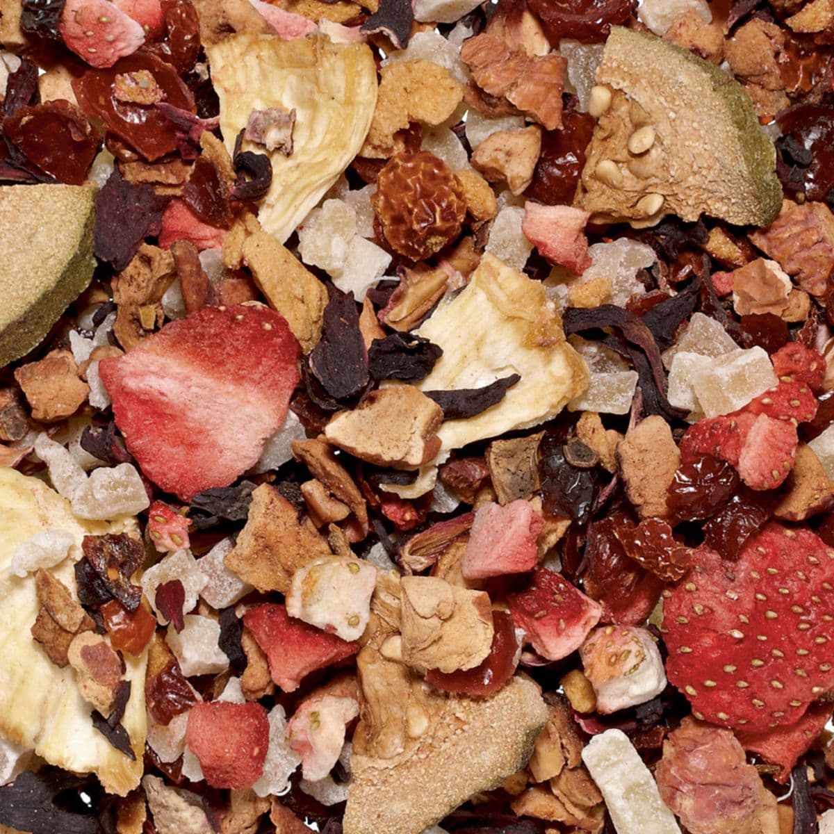 Yum Cha passion fruit orange guava tea blend with tropical fruit notes