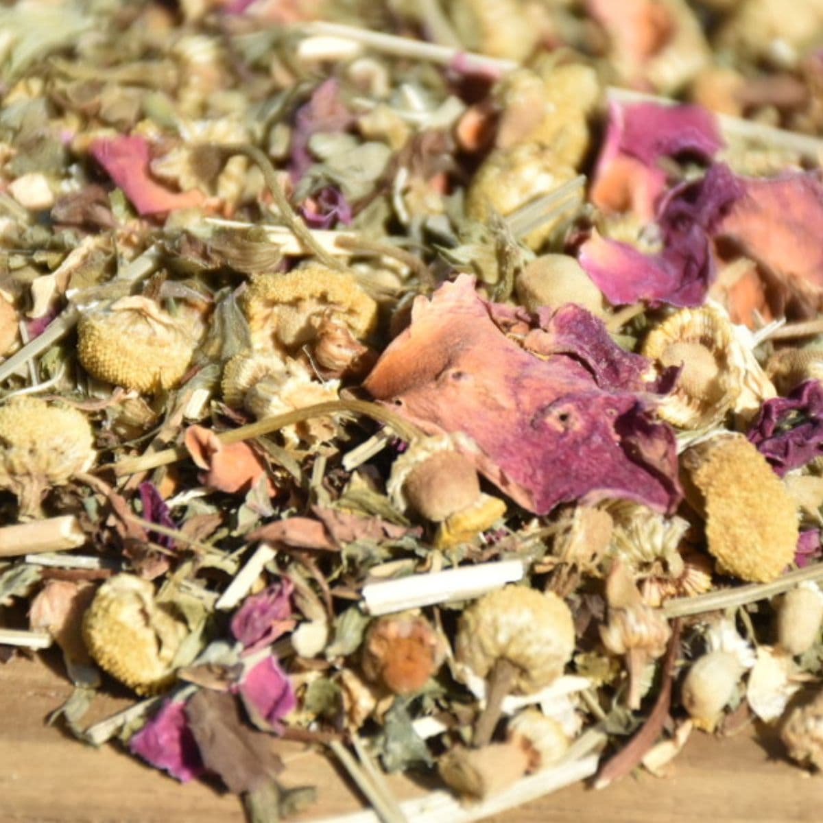 Yum Cha sleepy time herbal tea blend designed for evening relaxation